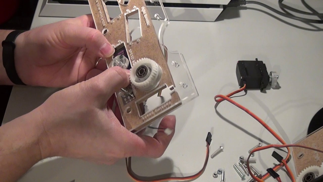 B737 NGX flightsim DIY throttle quadrant - mounting some servos
