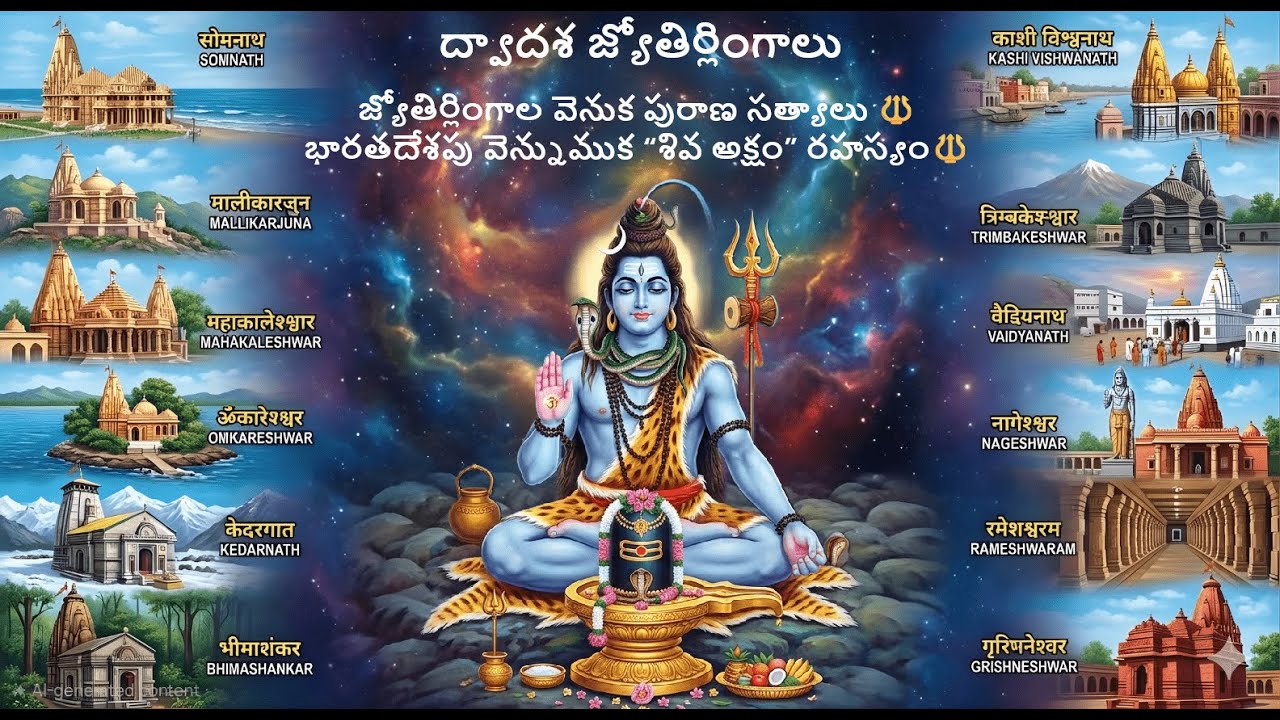 భారతదేశపు అదృశ్య వెన్నుముక-ద్వాదశ జ్యోతిర్లింగాలు|PART -2 |ఎవరికీ తెలియని పురాణ సత్యాలు | Shrikkanth