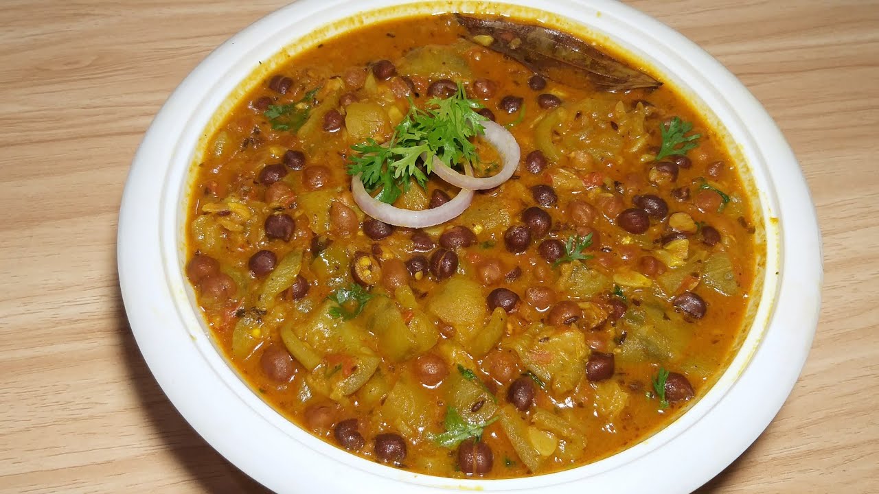 तुरई की सब्जी kale चने के साथ | tori chana recipe | turai chana sabji | nenua chana masala,torisabji