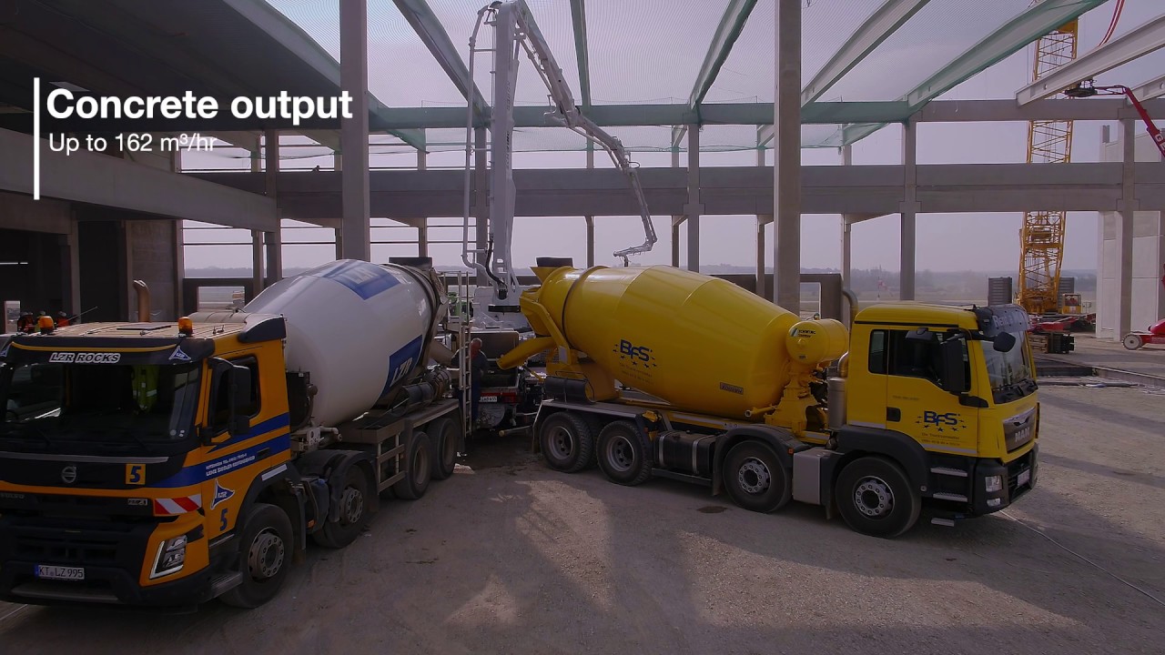 Schwing S 38 SX Reptor - Truck mounted concrete pump