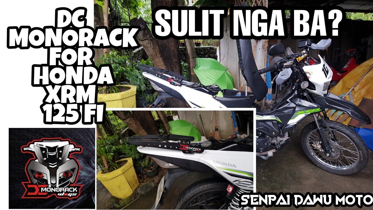 DC Monorack for Honda XRM 125 Fi Review | Sulit nga ba? | Pro's and Con's