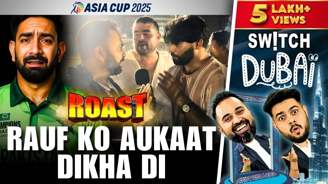 ROAST | Haris Rauf ki asli aukaat pata chal gai | IND vs PAK | Asia Cup 2025 Final | Fan Reaction