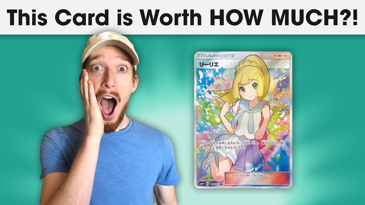 Top 5 MOST Valuable Pokemon Waifu Cards! *GIVEAWAY*