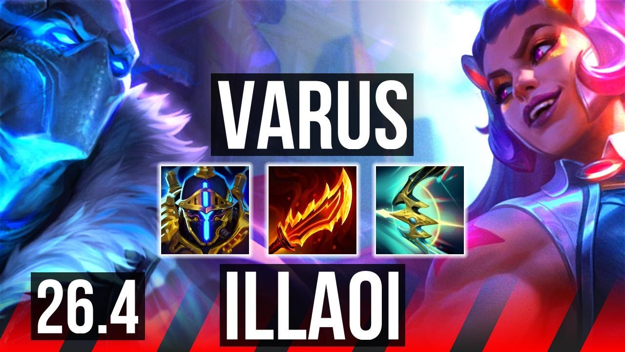 VARUS vs ILLAOI (TOP) | KR Master | 26.4