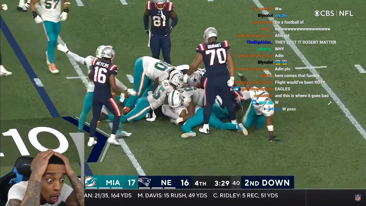 FlightReacts Cries After Reacting to Dolphins vs. Patriots Week 1 Highlights | NFL 2021 😂😂