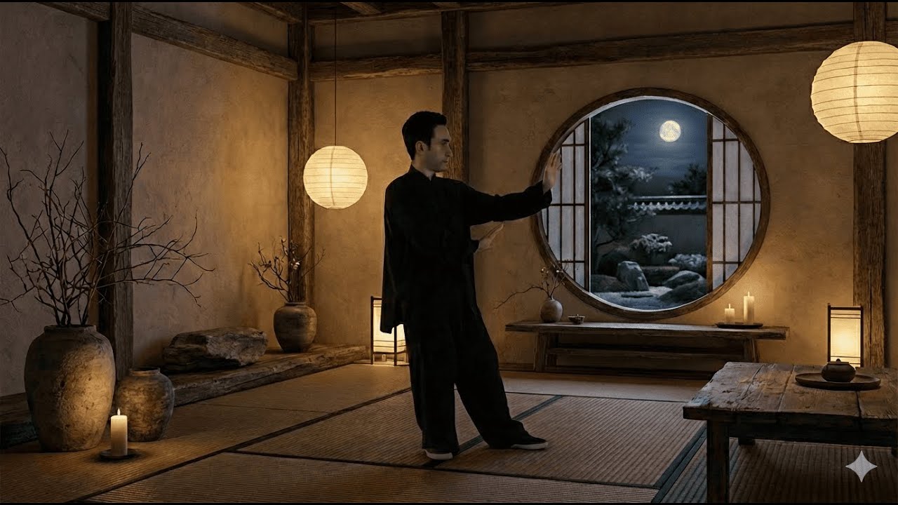 Movimiento 8 Tañer el Laúd y los Pasos - Tai Chi Forma Yang Completo