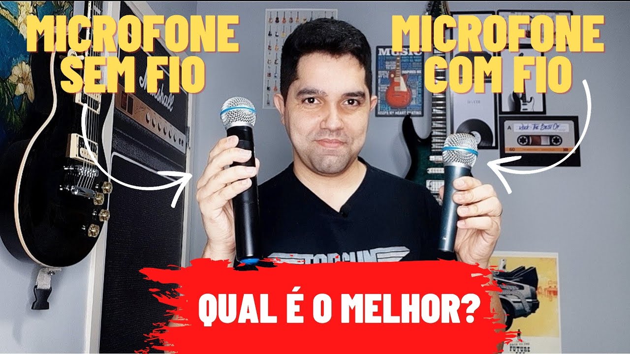 MIC SEM FIO X MIC COM FIO - QUAL É O MELHOR?