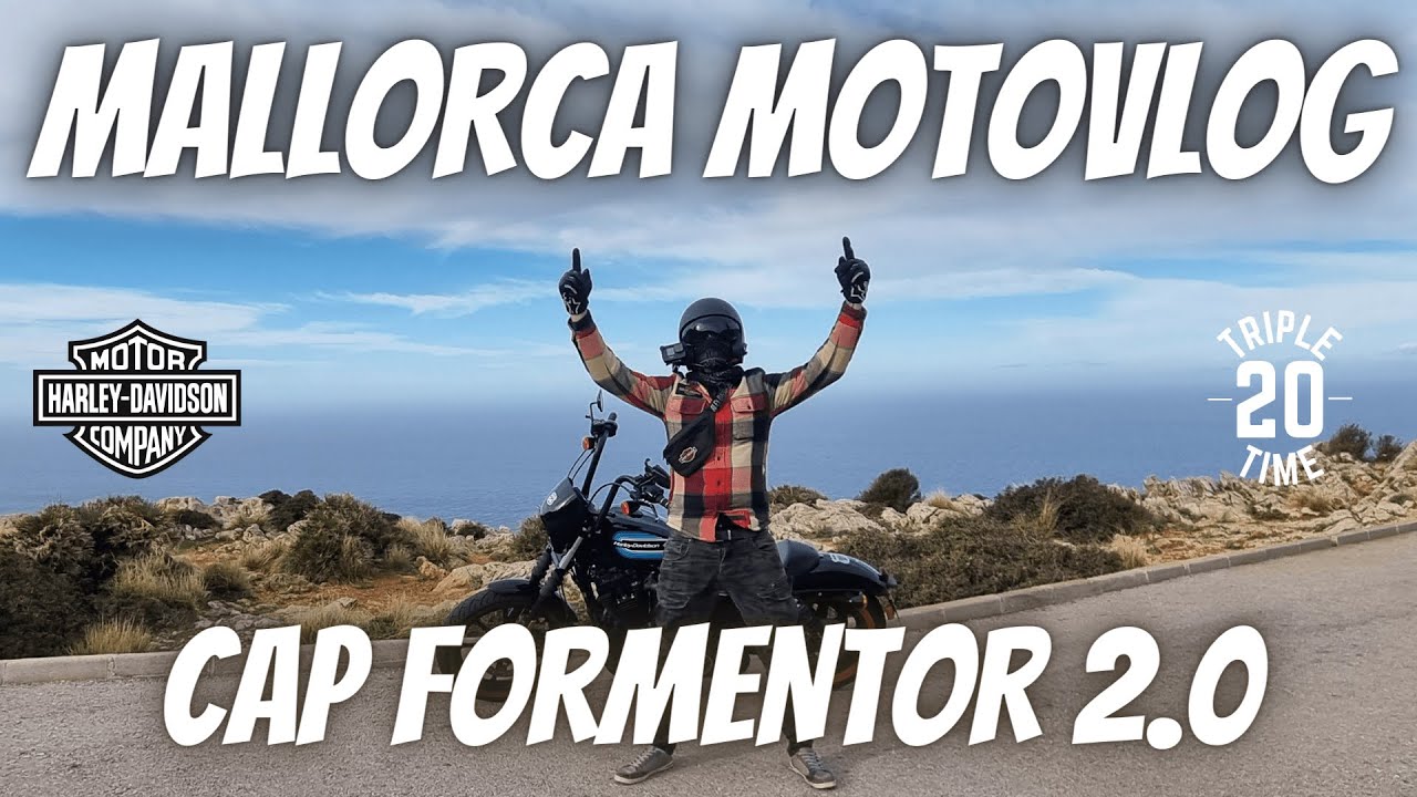 MALLORCA Motorrad fahren | MotoVlog | Harley Davidson