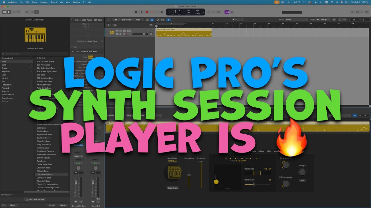 Exploring the New Synth Session Player | Logic Pro 12 Livestream + Q&A