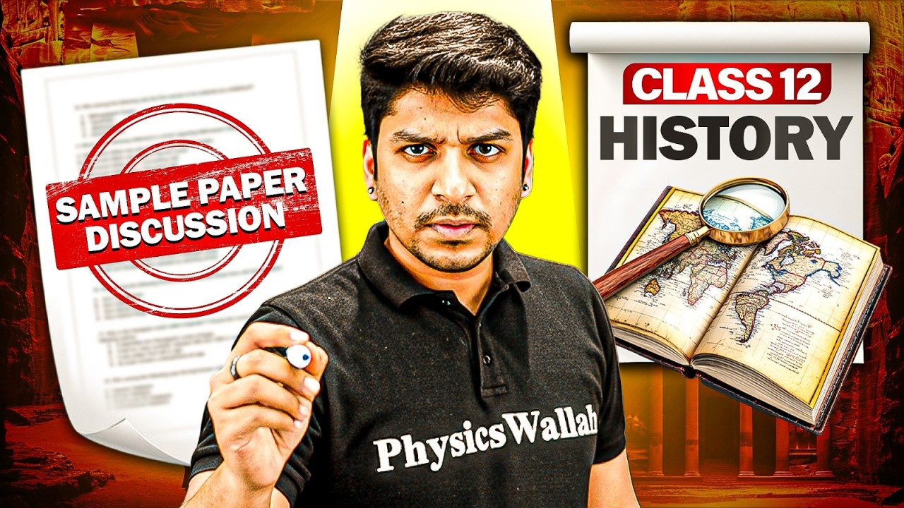 Class 12th History Sample Paper 2025-26 | CBSE Class 12th History Sample Paper with Solution