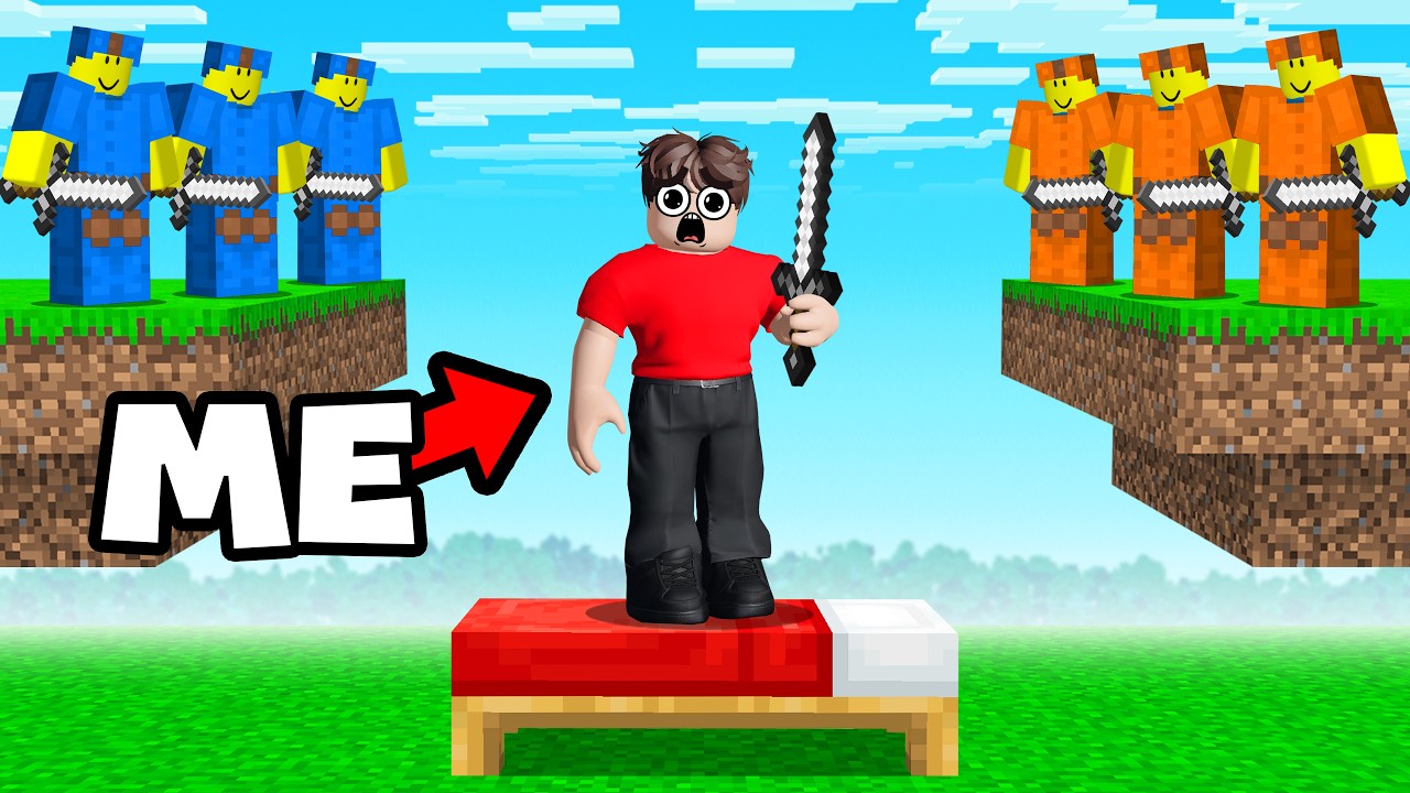 We Played Roblox BEDWARS...