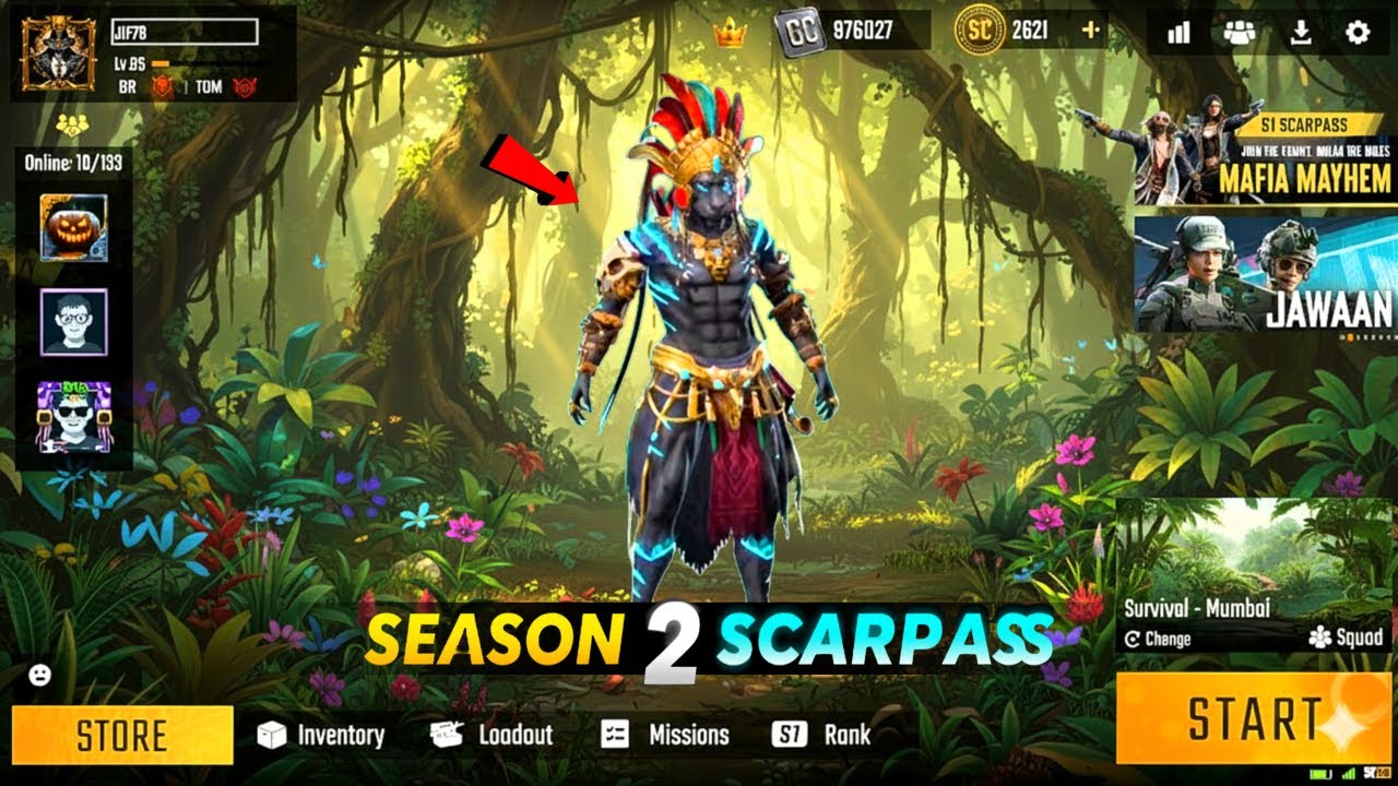 scarfall 2. 0 New Indian Game Season 2 Scarpass Full Max biggest update ever Scarfall 2.0 live