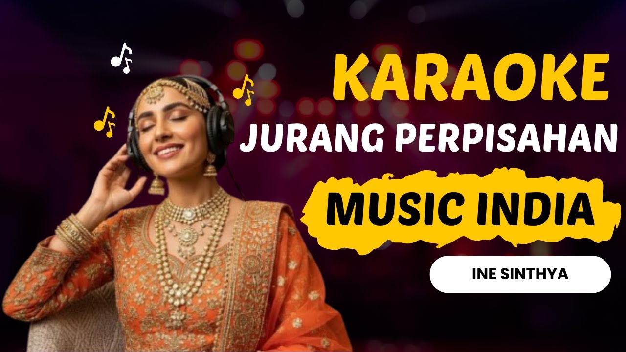 Jurang Perpisahan Ine Sinthya Karaoke Dangdut Versi Musik India Full Lirik Tanpa Vokal