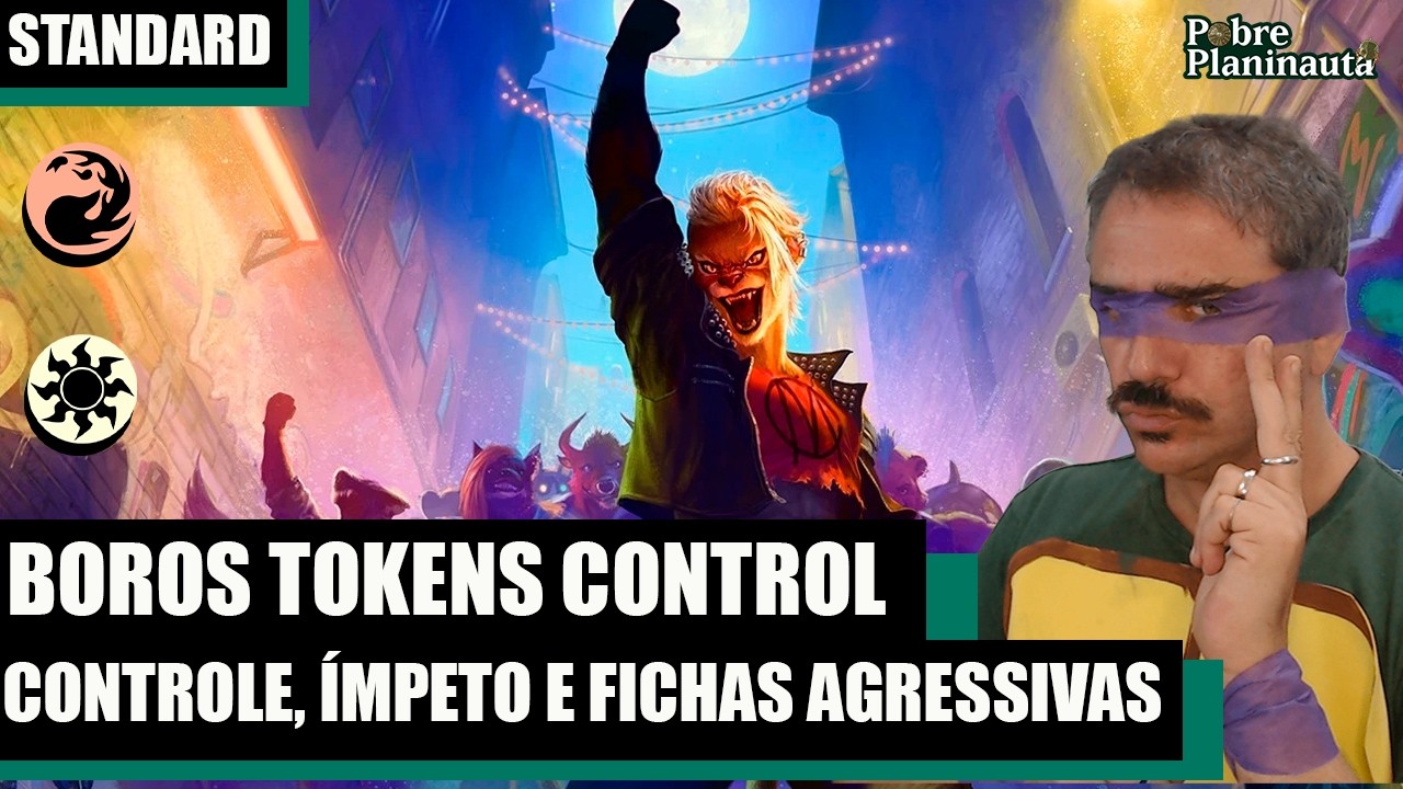 O CONTROLE QUE EXPLODE OPONENTES  - Boros Control Tokens - MTG STANDARD TMNT