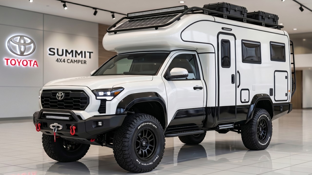 2027 Toyota Summit Camper REVEALED &ndash; The $89K Camper That Destroys $250K Luxury Campers!