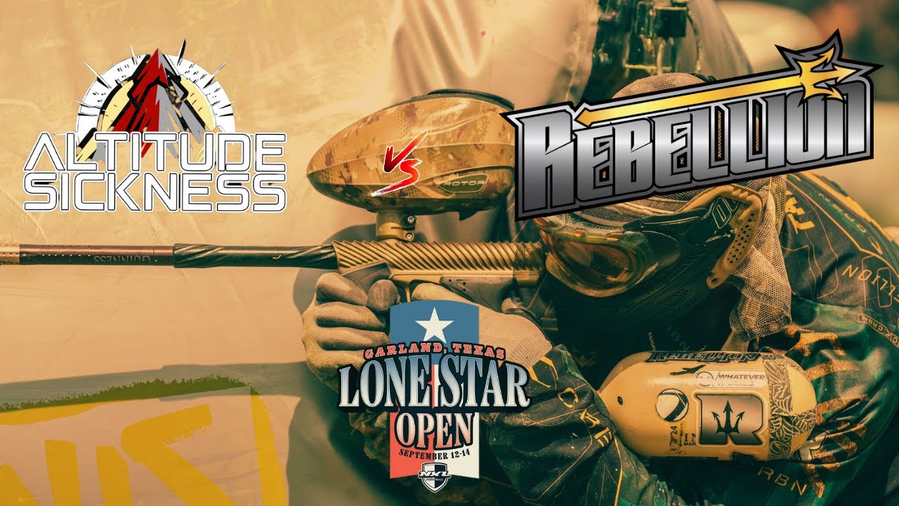Altitude Sickness vs Rebellion D3 X-Ball // NXL Paintball Lone Star Open 2025