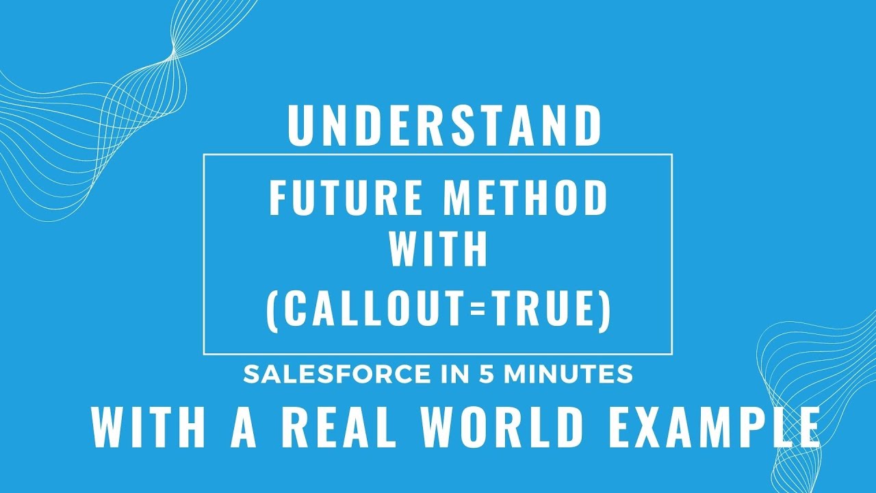 Метод Future в Salesforce | Как сделать выноску из триггера | Метод Future с Callout=true