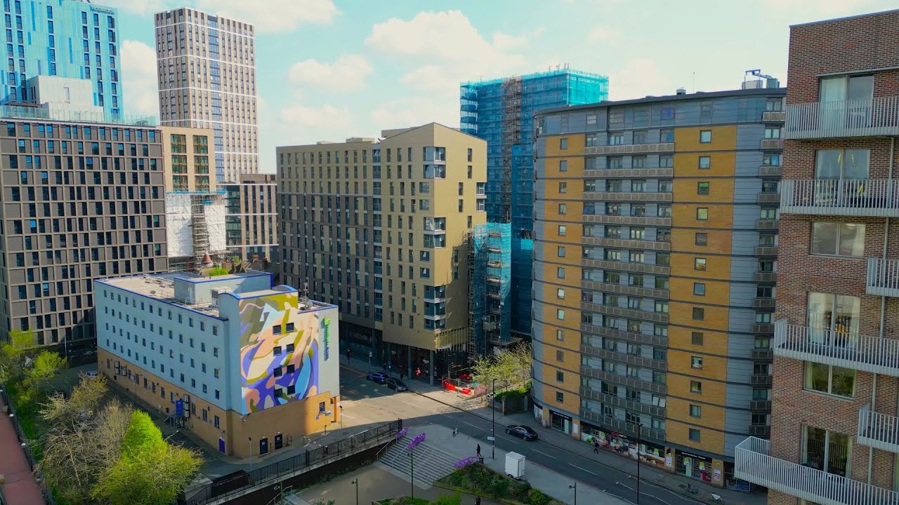 [4K] North Acton | London by Drone