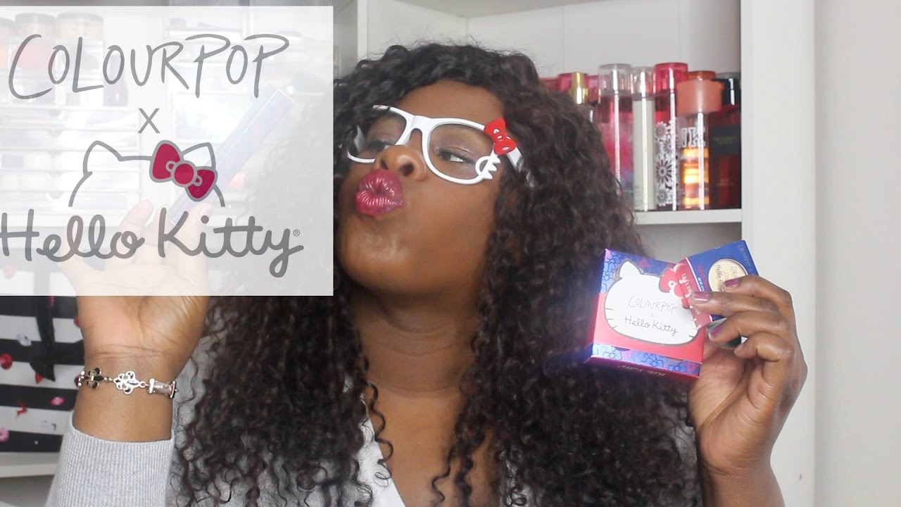 First Look at the NEW Colourpop X Hello Kitty Collection with Swatches