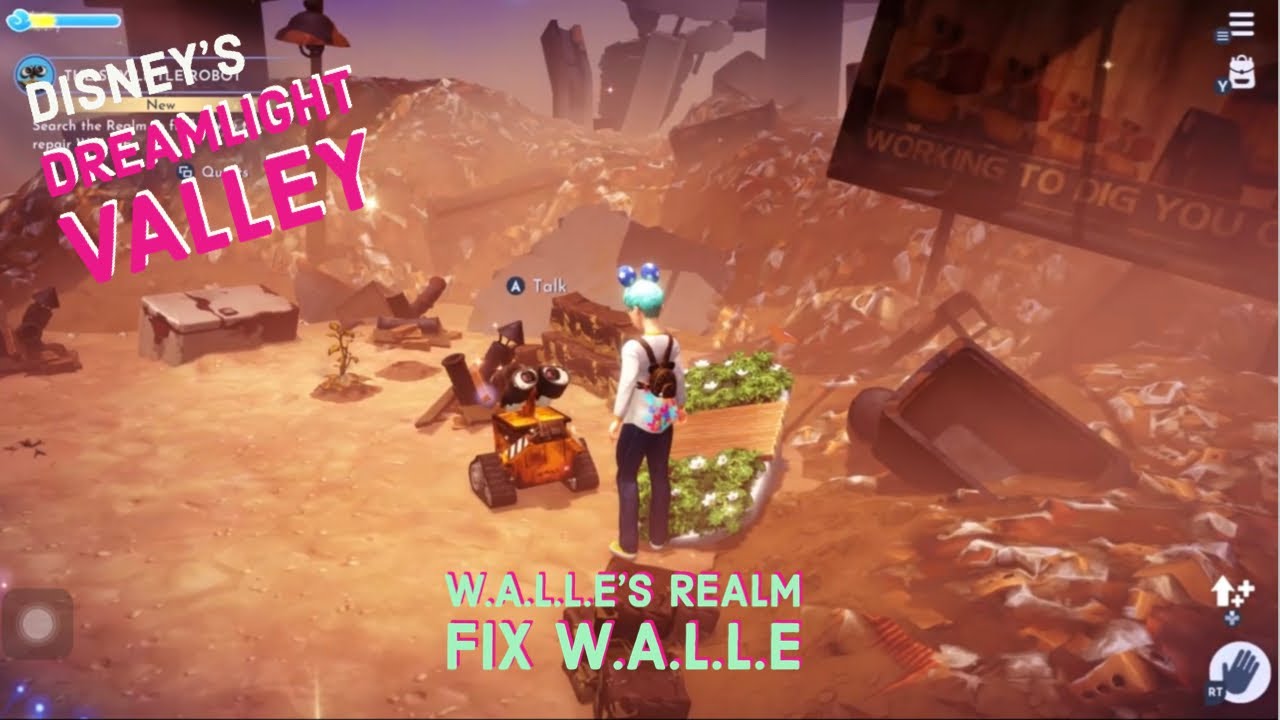 Disney’s Dreamlight Valley: New Realm W.A.L.L.E@laniegamingkids