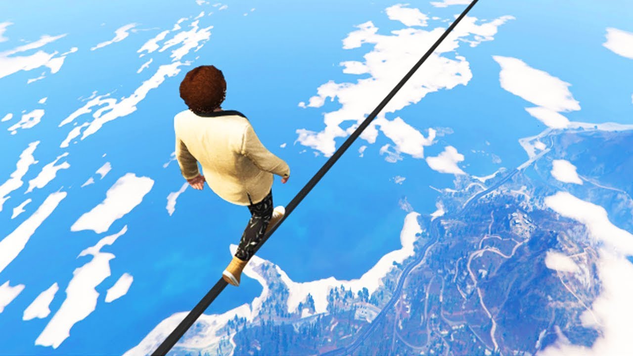 9999999% IMPOSSIBLE DEATHRUN! (Gta 5 Funny Moments)