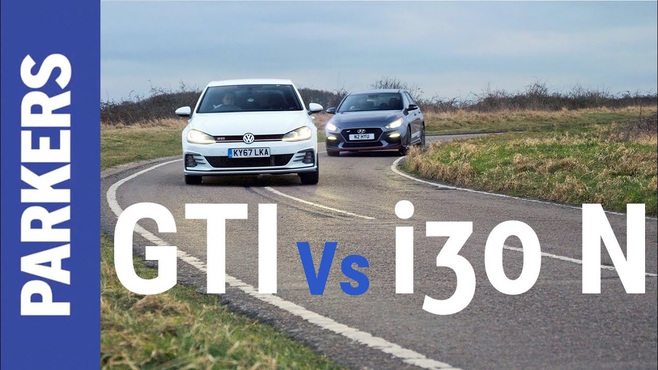 VW Golf GTI vs Hyundai i30 N Performance | feat. DRAG RACE