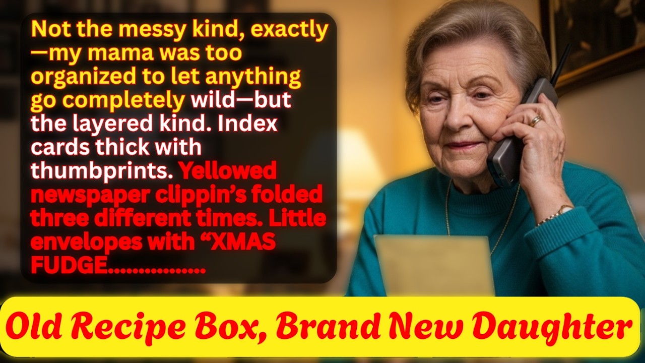 She Opened Grandma’s Old Recipe Box and Found a Daughter No One Talked About