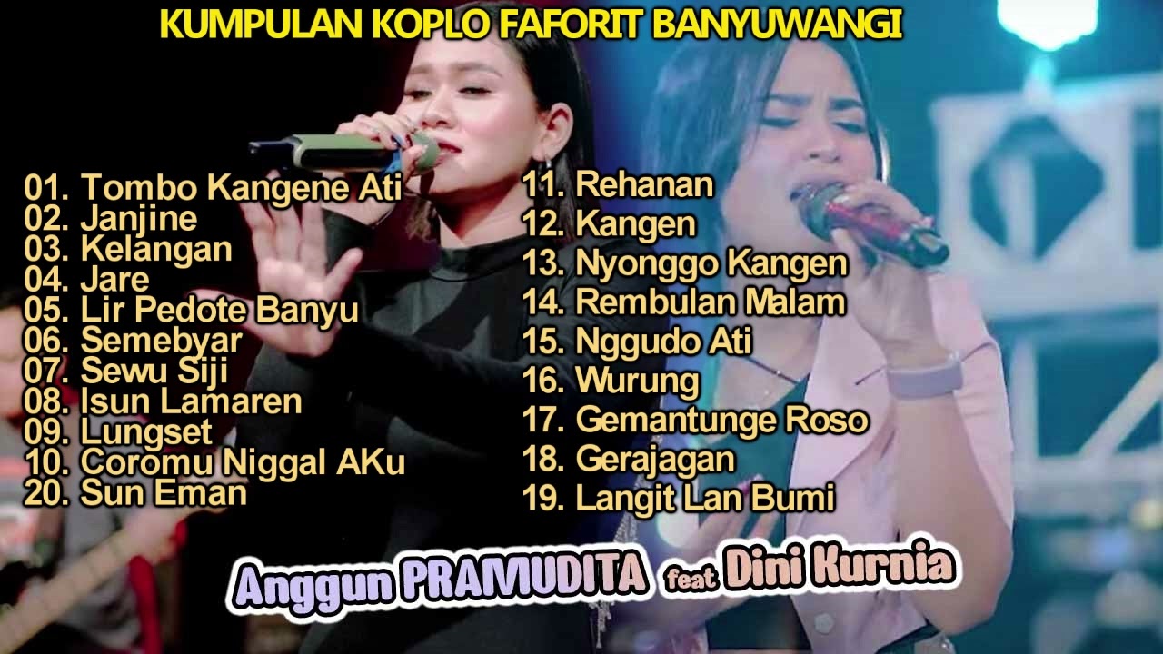 MUSIK ALBUM PILIHAN MASA KINI HITS TOP 2024  DINI KURNIA ft ANGGUN PRAMUDITA