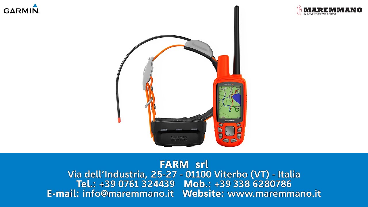 Tutorial Atemos 50 - Come collegare il palmare Atemos 50 al collare Garmin | Maremmano.it