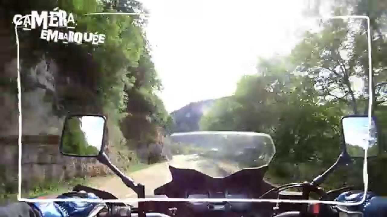 La vallée de la Loue à moto avec Vincent Philippe