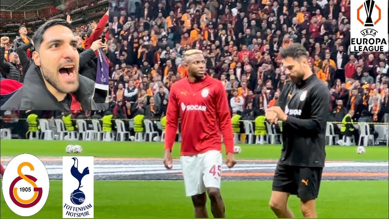 VICTOR OSIMHEN LÄSST TOTTENHAM ALT AUSSEHEN! 😮‍💨 Galatasaray Tottenham Europa League Stadionvlog
