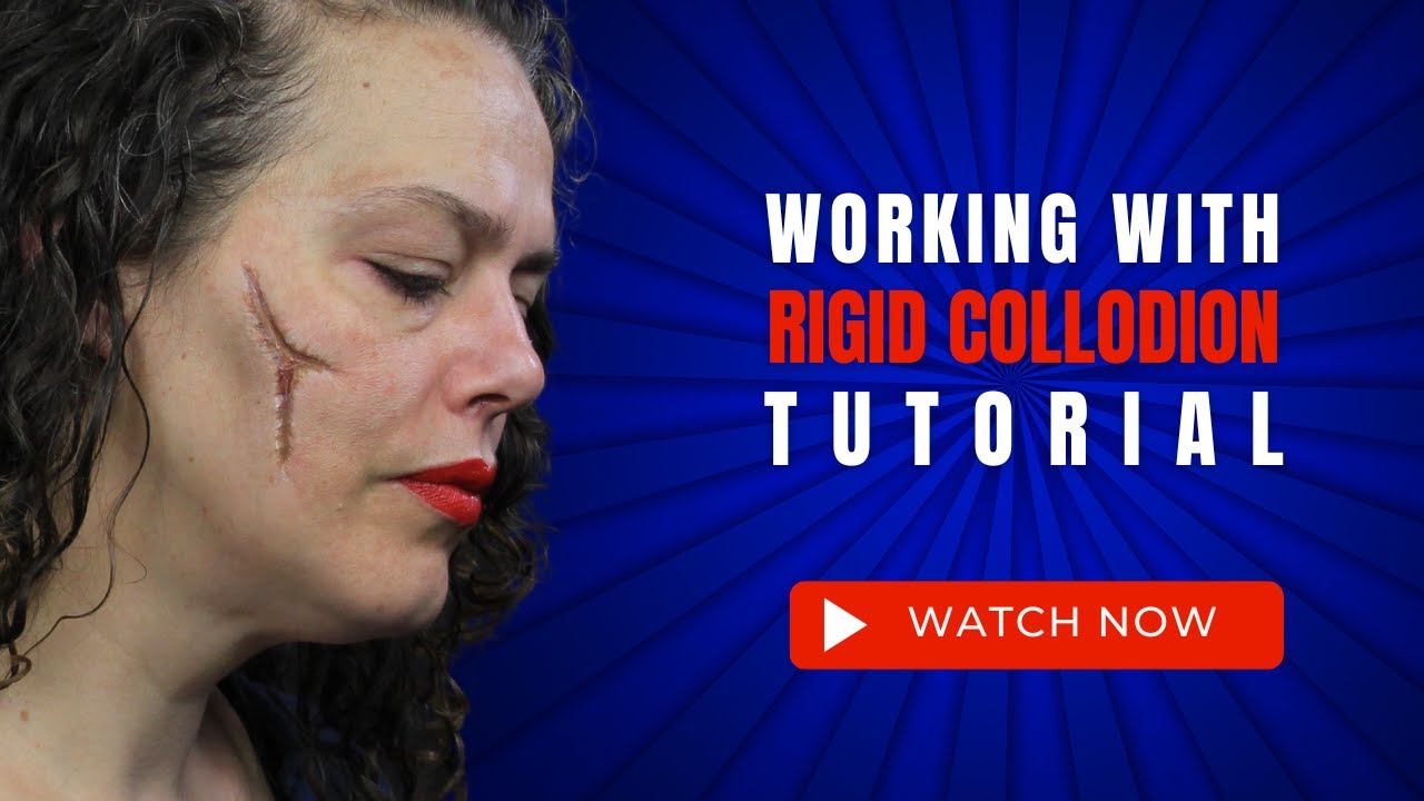 Tips on Working with Rigid Collodion | How to work with Rigid Collodion | SchminkenGrime.nl
