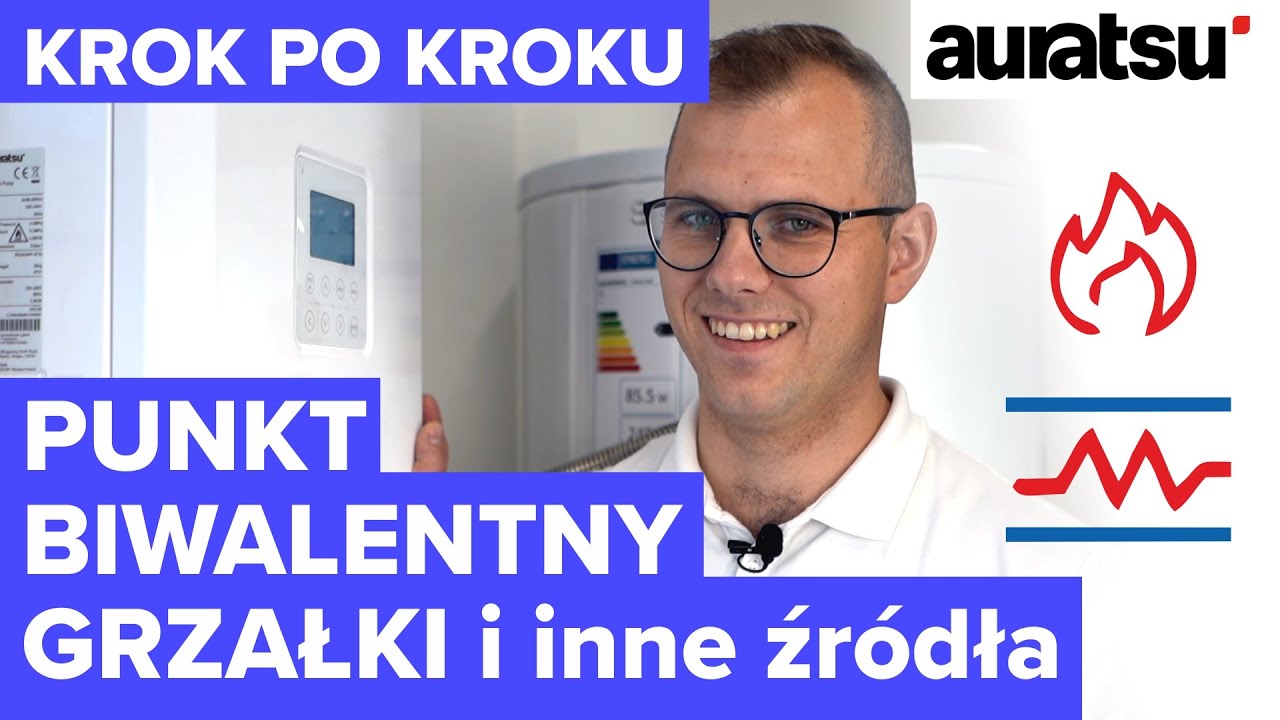 Jak skonfigurować punkt biwalentny i inne źr&oacute;dło w pompie ciepła AURATSU? Pompa ciepła AURATSU
