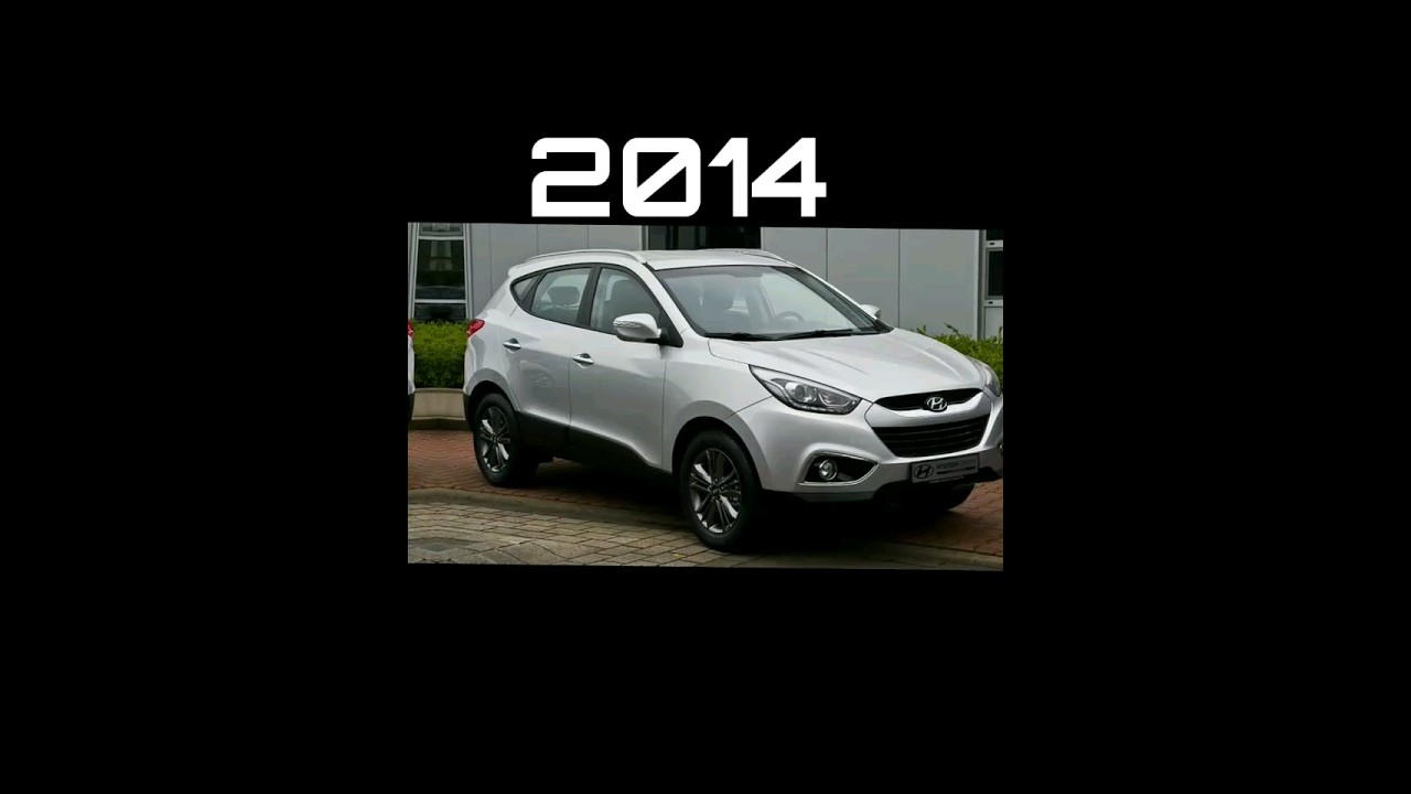 Evolution Of Hyundai Tucson (2004-2023)#evolution #hyundai #tucson #cars #2023 #shorts
