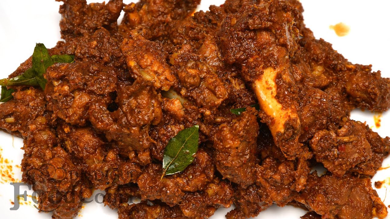 Mutton Ghee Roast Recipe/ Mutton Fry/ Mutton Chukka Varuval/ Mutton Roast