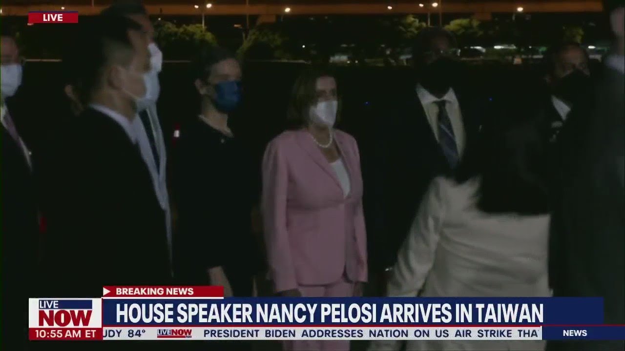 Nancy Pelosi in Taiwan despite China threats | LiveNOW from FOX