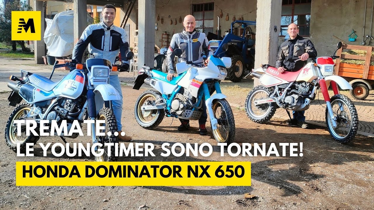Honda Dominator NX 650 TEST: le #youngtimer sono tornate! Tanti pro e qualche contro...