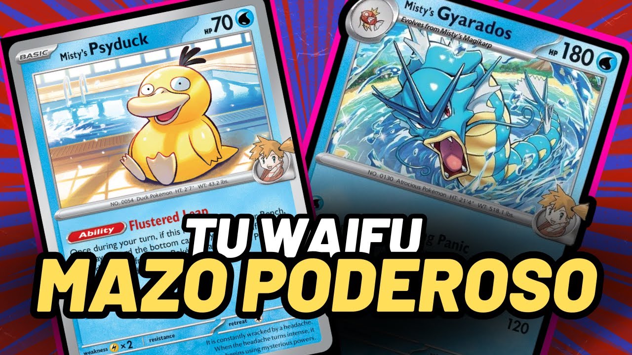 SORPRENDE CON ESTE MAZO EN POKEMON TCG | MISTY´S DECK