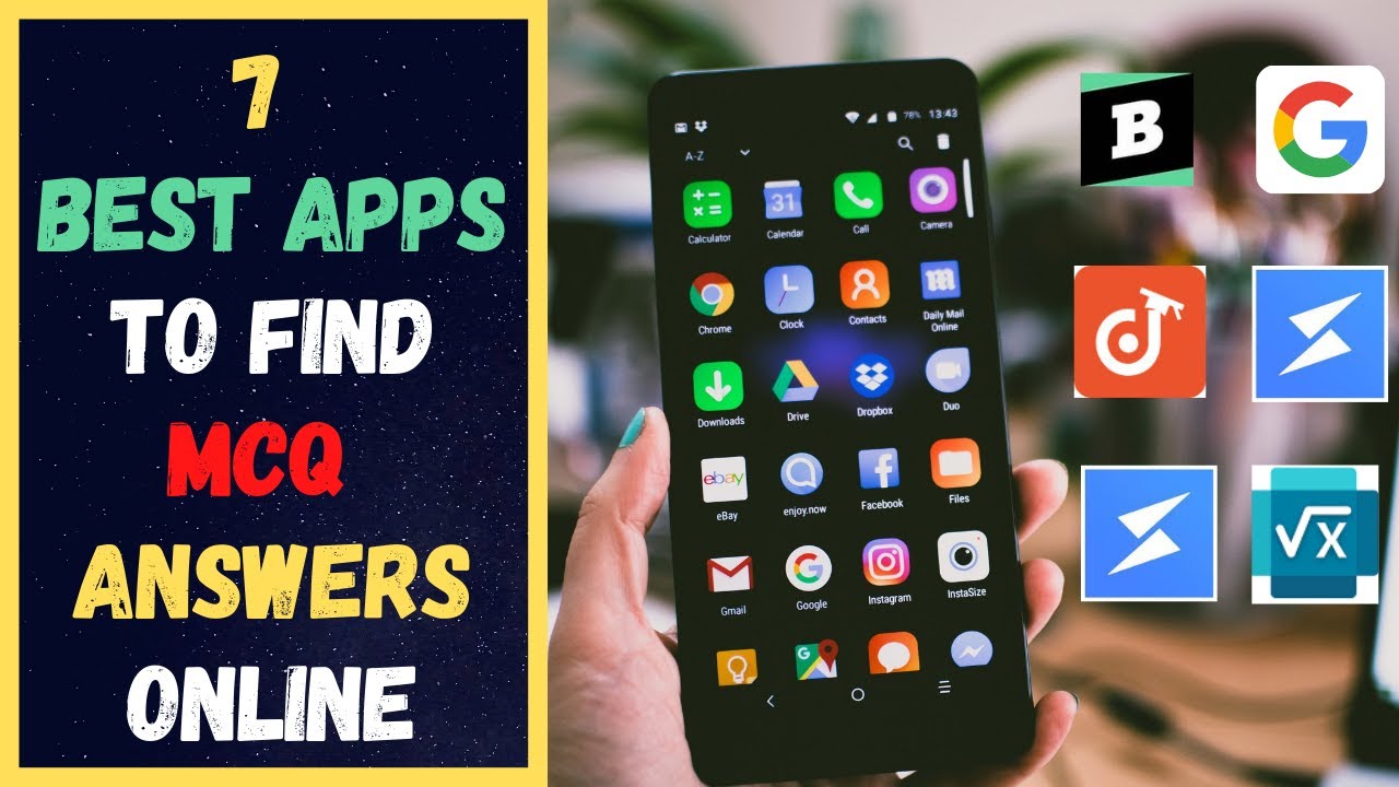 7 Apps To Find questions And MCQ answers online  (2021)