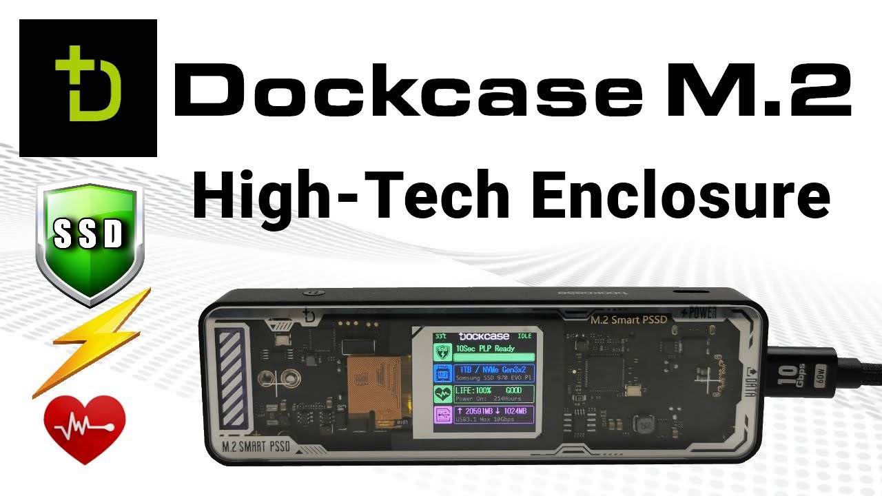 Корпус Dockcase Explorer M.2 SSD — высокотехнологичный корпус нового уровня