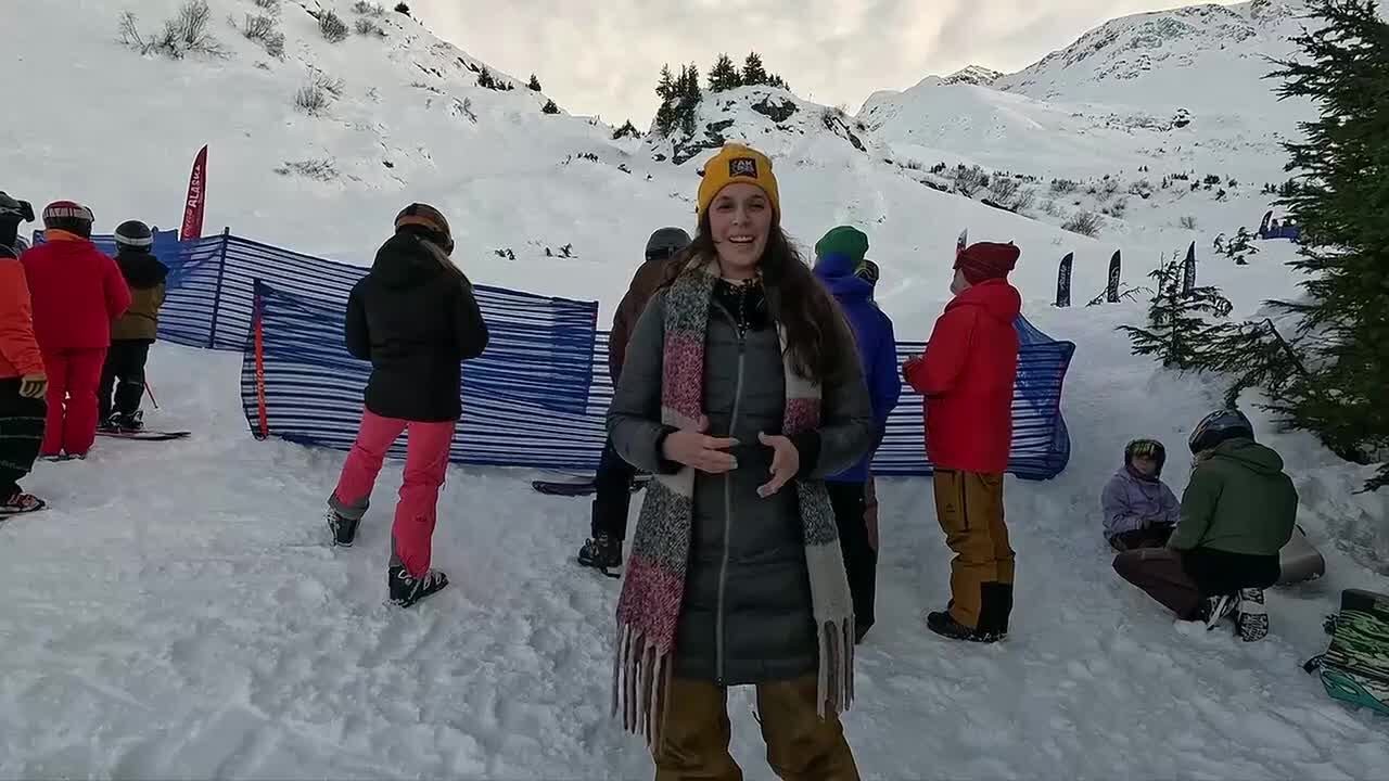 ‘Your own creative flair,’ Alyeska kicks off day two of Freeride comp