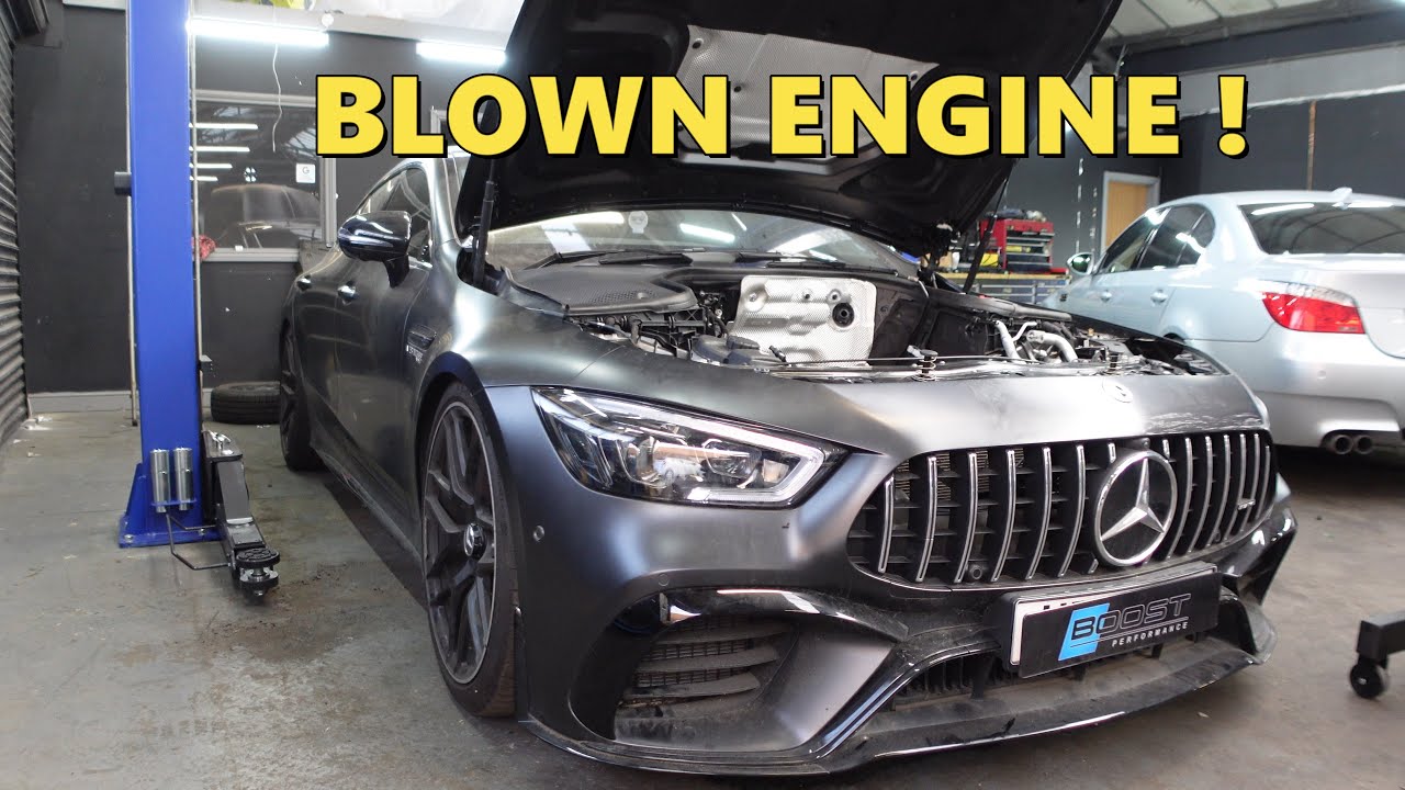 Я купил дорогой Mercedes GT63s AMG, и время на капитальный ремонт его двигателя - Часть 4