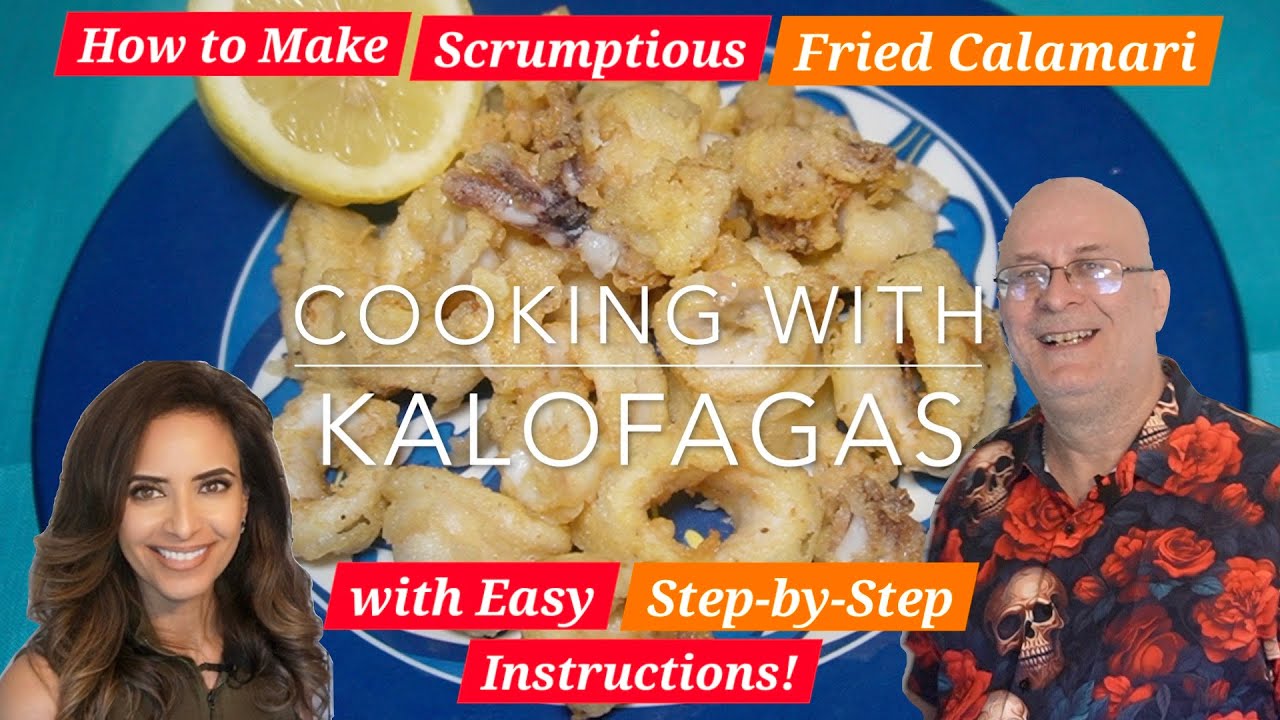 How to Make Fried Calamari Καλαμαράκια Τηγανιτά