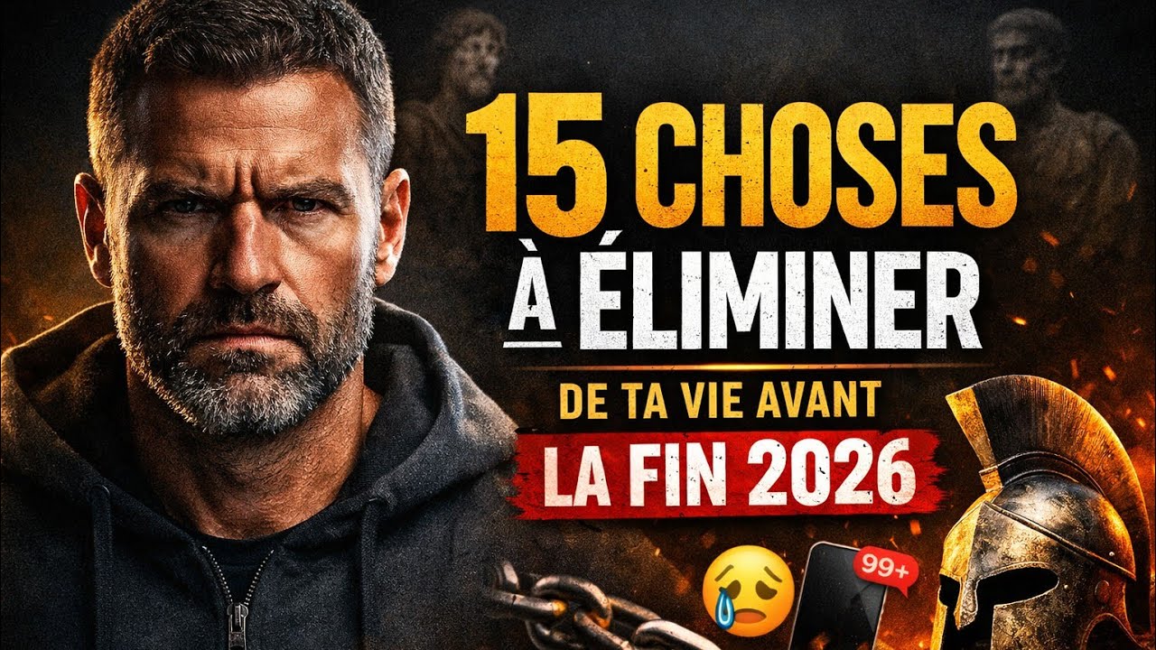 Stoïcisme : 15 Choses à Éliminer Silencieusement Avant la Fin 2026