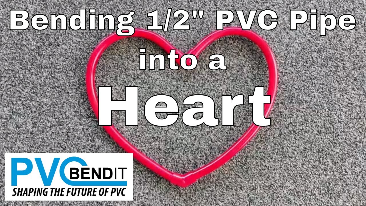 How to make a Heart Shape using PVC Pipe