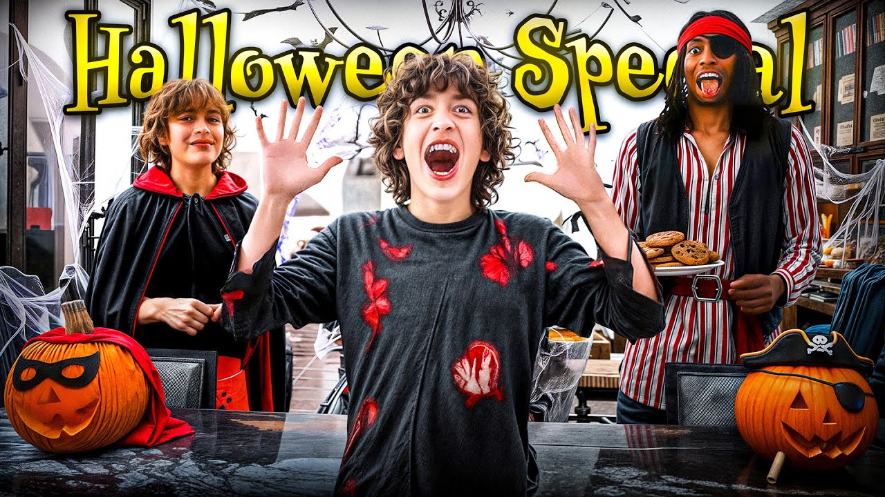 HALLOWEEN BAKING w/ LAVAR & NILES!