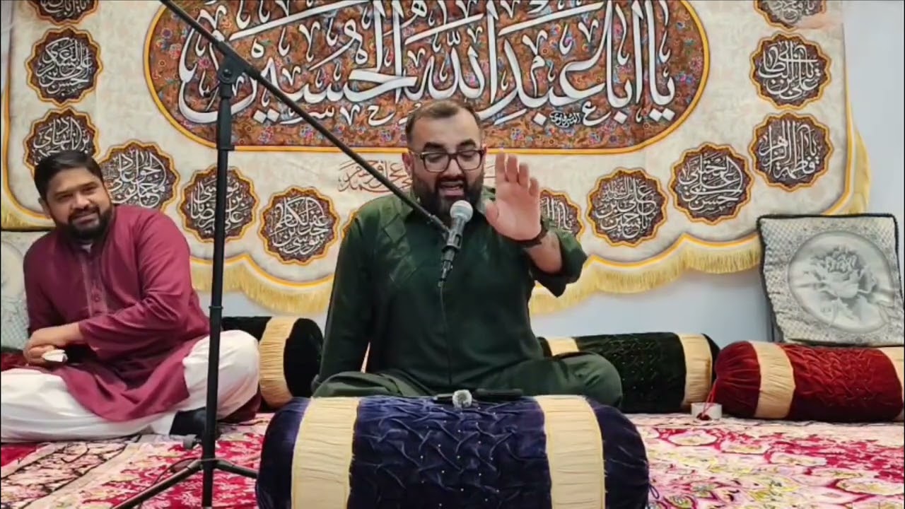Manqabat Mola Hussain a.s - Baja hai deen ka hajat rawa kahain us ko - Abbas Naqvi (Hur)