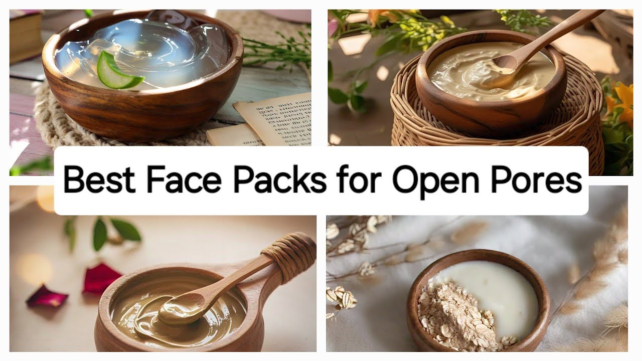 How to reduce pores on face/open pores treatment/face pack