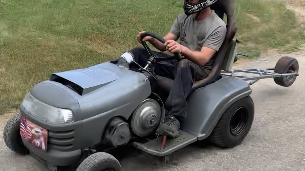 Is my racing mower faster than Cboys mower they just built?￼