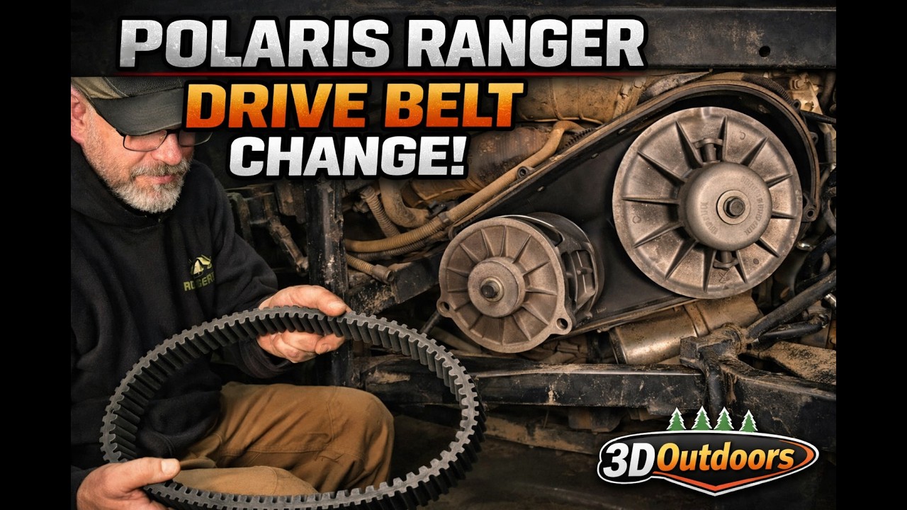 How to Change the Drive Belt on a Polaris Ranger